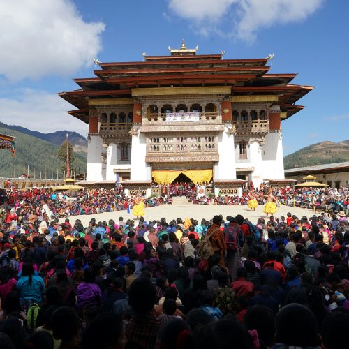 Phobjikha-Tal, Bhutan Phobjikha-Tal, Bhutan