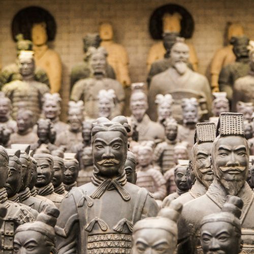 Die Terrakotta-Armee in Xi’an, China Die Terrakotta-Armee in Xi'an, China